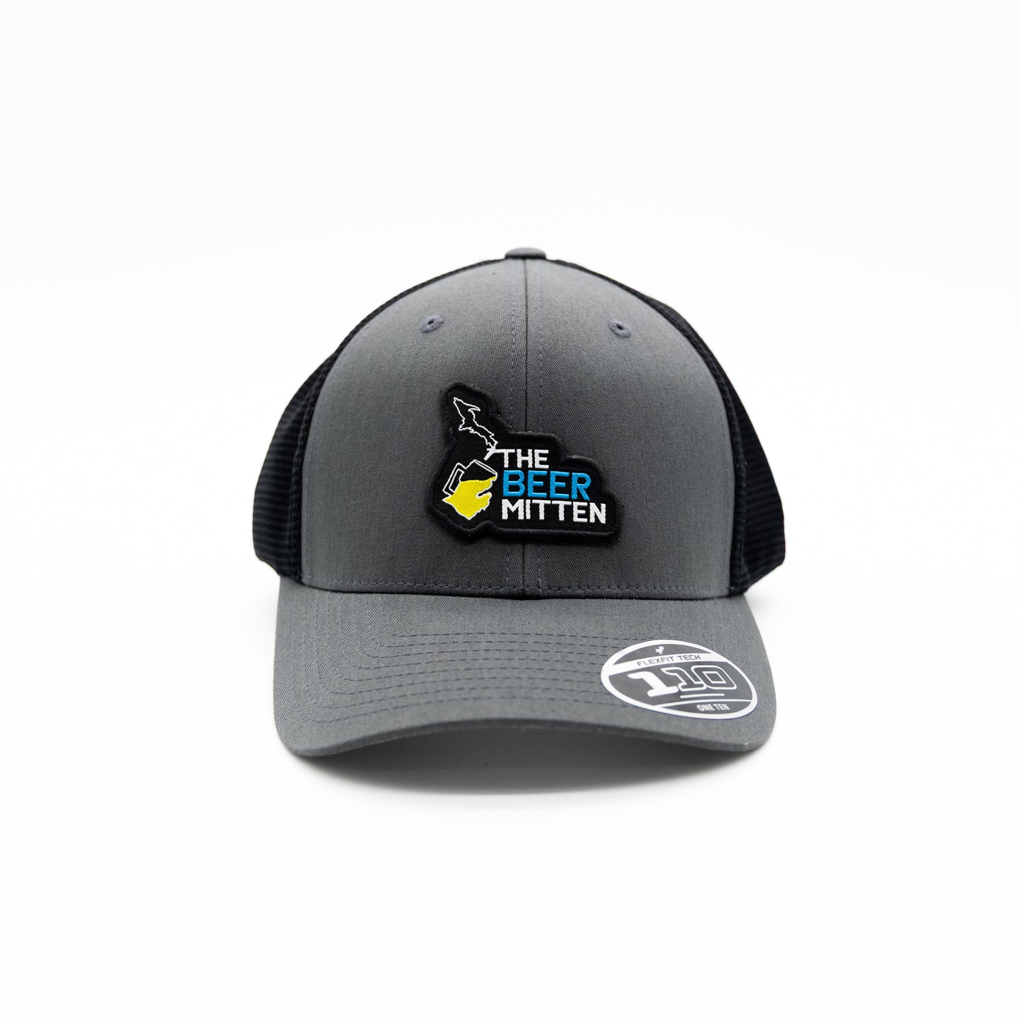 The Beer Mitten Trucker Hat - Charcoal & Black
